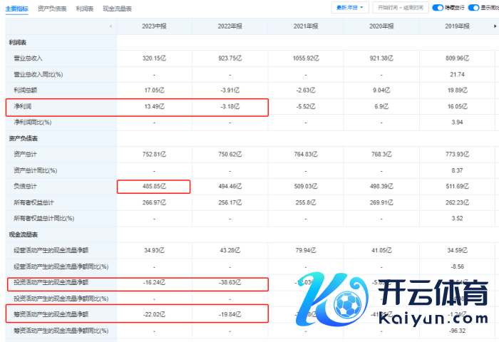 东方集团有限公司财务情况，图源：天眼查