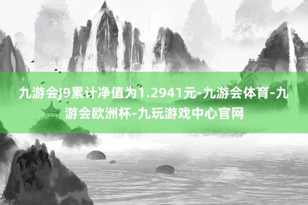 九游会J9累计净值为1.2941元-九游会体育-九游会欧洲杯-九玩游戏中心官网